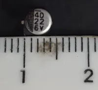 CAPACITOR ELETROLITICO 22UFX6V SMD 