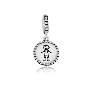 Berloque de Prata 925 - Menininho - 250174