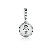 Berloque de Prata 925 - Menininho - 250174