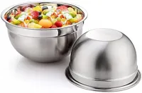 Bowl Fundo Top Chef Aço Inoxidável Multiuso Culinário- 4L - Foto 5