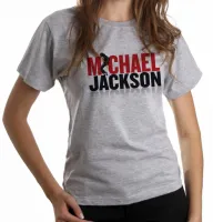 Baby look blusa Feminina michael jackson musica rei pop - Foto 5