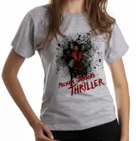 Baby look blusa Feminina michel jackson musica thriller - Foto 5