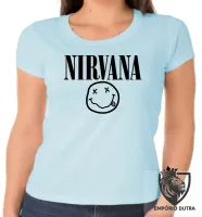 Baby look blusa Feminina nirvana carinha - Foto 2