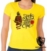 Baby look blusa Feminina Nirvana Smell Like teen spirit - Foto 4