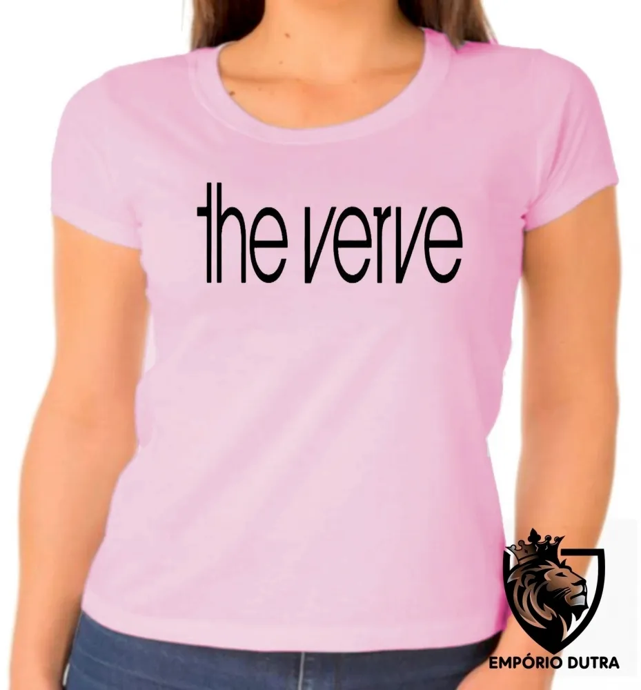 Baby look blusa Feminina The Verve