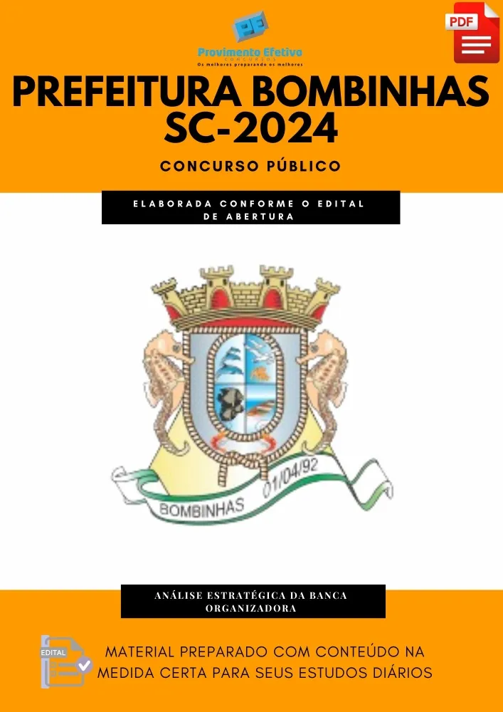 Apostila Bombinhas SC 2024