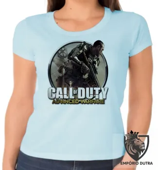 Baby look blusa Feminina Call of Duty advanced warfare - Foto 2