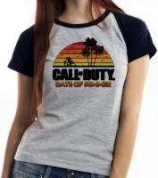 Baby look blusa Feminina Call of Duty days of summer - Foto 4