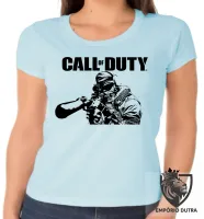 Baby look blusa Feminina Call of Duty jogo game ps4 ps3 - Foto 3
