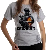Baby look blusa Feminina Call of Duty soldado jogo game - Foto 4