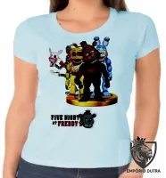 Baby look blusa Feminina Five Night at Freddys - Foto 2