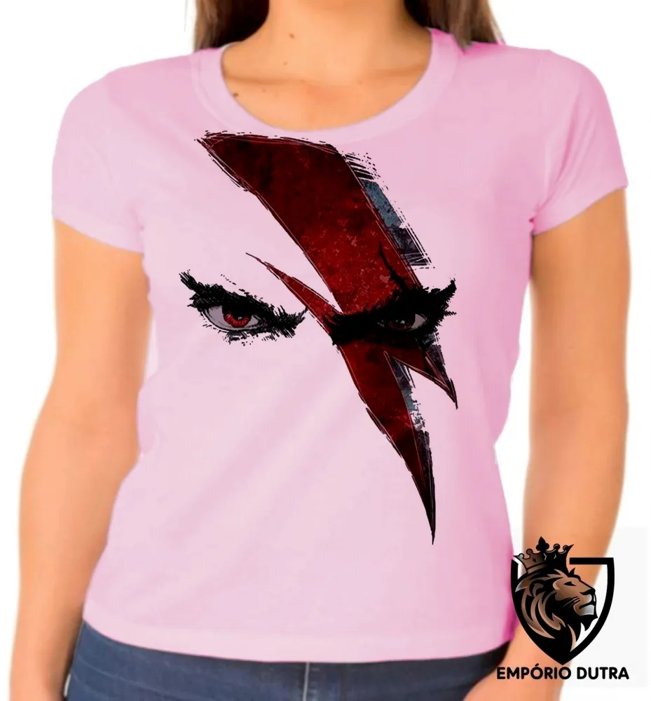 Baby look blusa Feminina god of war Deus da guerra kratos