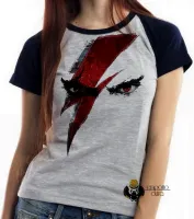 Baby look blusa Feminina god of war Deus da guerra kratos - Foto 3