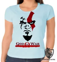 Baby look blusa Feminina God of War kratos jogo game - Foto 2