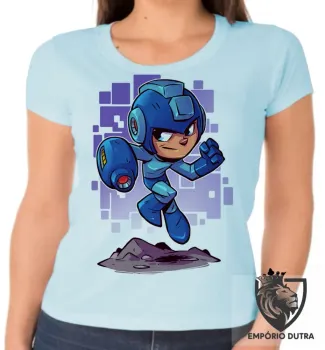Baby look blusa Feminina MEGA MAN rockman capcom - Foto 2