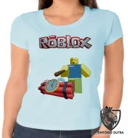Baby look blusa Feminina roblox bomba relogio game jogo pc skin - Foto 6