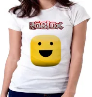 Baby look blusa Feminina roblox carinha game jogo pc skin - Foto 2