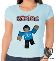 Baby look blusa Feminina roblox personagem game jogo pc skin - Foto 2