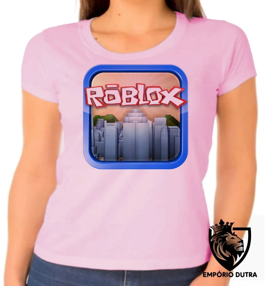Baby look blusa Feminina roblox predios game jogo pc skin Imagem