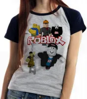 Baby look blusa Feminina roblox turma game jogo pc skin - Foto 2