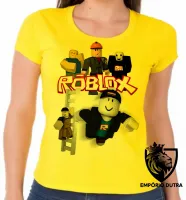 Baby look blusa Feminina roblox turma game jogo pc skin - Foto 5
