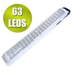 Luminaria de Emergencia 63 leds BIVOLT
