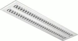 Luminaria Embutir C/ Louver  2X14/24W