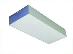 Luminaria Valencia Jateado Retangular 4xE27