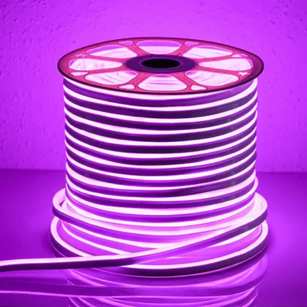 Mangueira Led Neon Flex  100 metros ROXO