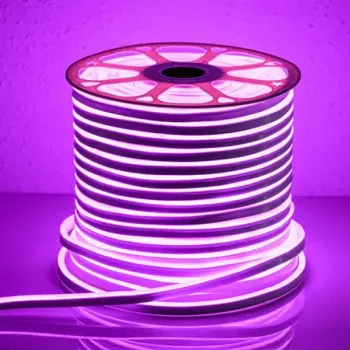 Mangueira Led Neon Flex  100 metros ROXO