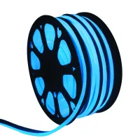 Mangueira Led Neon Flex  100 metros AZUL - Foto 6