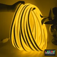 Mangueira Led Neon Flex  100 metros AMARELO - Foto 2