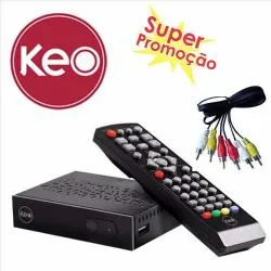 Conversor Digital E Gravador Keo K900 C/ Usb Hdmi Rca
