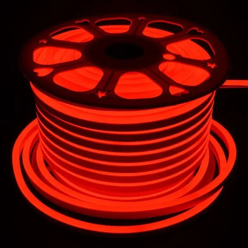 Mangueira Led Neon Flex  50 metros VERMELHO Imagem
