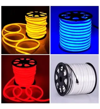 Mangueira Led Neon Flex  50 metros VERMELHO - Foto 2