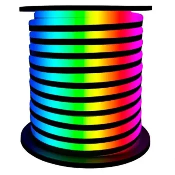 Mangueira Led Neon Flex  100 metros RGB COLORIDA