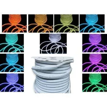 Mangueira Led Neon Flex  100 metros RGB COLORIDA - Foto 2