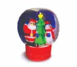 Balão com Papai Noel Inflável 1,20m
