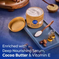 Creme Corporal Nívea Cocoa Butter Body with Deep Nourishing Serum – 454gr - Foto 5