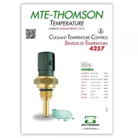 Sensor de Temperatura MTE Honda Civic 1.6 1987 A 2001 - Foto 2