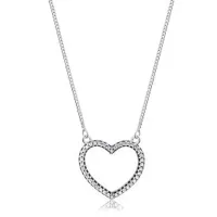 Colar de prata 925 Coração Love  - 230049