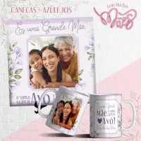 Combo Dia Das Mães (caneca + quadro):  vários modelos a sua escolha - Foto 6