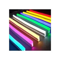 Mangueira Fita Neon Grossa 16mmx25mm Flex 5m 220v+1 Conector - Foto 2
