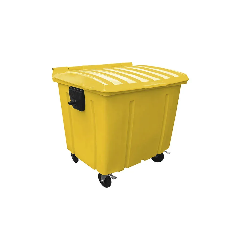  Contentor Plástico Gruplast  700 Litros Amarelo