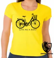 Baby look blusa Feminina Bike bicicleta ciclista - Foto 2