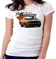 Baby look blusa Feminina Camaro chevrolet GM v8 muscle car - Foto 3