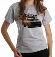 Baby look blusa Feminina Camaro chevrolet GM v8 muscle car - Foto 4