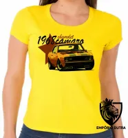 Baby look blusa Feminina Camaro chevrolet GM v8 muscle car - Foto 5