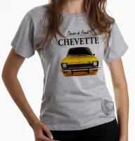 Baby look blusa Feminina Chevette chevrolet - Foto 4