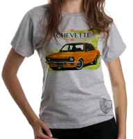 Baby look blusa Feminina Chevette Brasil carro antigo - Foto 6